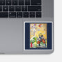 Battle On Planet-None-Glossy-Sticker-DrMonekers