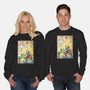 Battle On Planet-Unisex-Crew Neck-Sweatshirt-DrMonekers