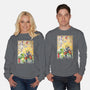 Battle On Planet-Unisex-Crew Neck-Sweatshirt-DrMonekers
