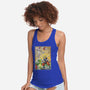 Battle On Planet-Womens-Racerback-Tank-DrMonekers