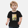 Battle On Planet-Baby-Basic-Tee-DrMonekers
