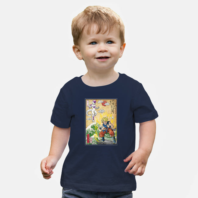 Battle On Planet-Baby-Basic-Tee-DrMonekers