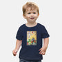 Battle On Planet-Baby-Basic-Tee-DrMonekers