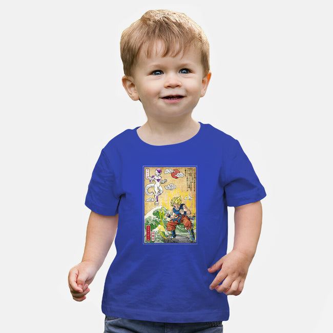 Battle On Planet-Baby-Basic-Tee-DrMonekers