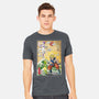 Battle On Planet-Mens-Heavyweight-Tee-DrMonekers