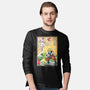 Battle On Planet-Mens-Long Sleeved-Tee-DrMonekers