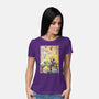 Battle On Planet-Womens-Basic-Tee-DrMonekers