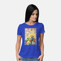 Battle On Planet-Womens-Basic-Tee-DrMonekers