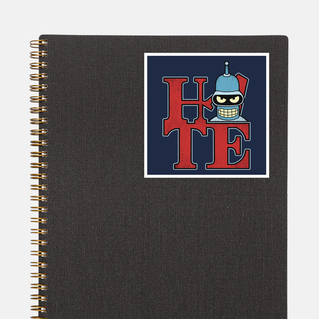 Hater Robot-None-Glossy-Sticker-Getsousa!