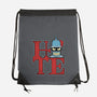 Hater Robot-None-Drawstring-Bag-Getsousa!