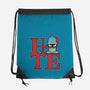 Hater Robot-None-Drawstring-Bag-Getsousa!