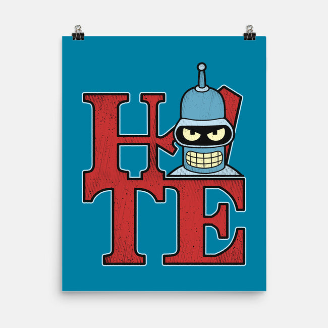 Hater Robot-None-Matte-Poster-Getsousa!