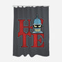 Hater Robot-None-Polyester-Shower Curtain-Getsousa!
