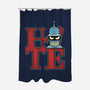 Hater Robot-None-Polyester-Shower Curtain-Getsousa!
