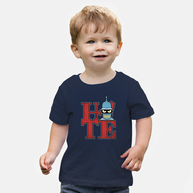 Hater Robot-Baby-Basic-Tee-Getsousa!