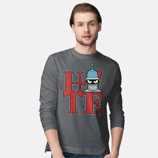 Hater Robot-Mens-Long Sleeved-Tee-Getsousa!