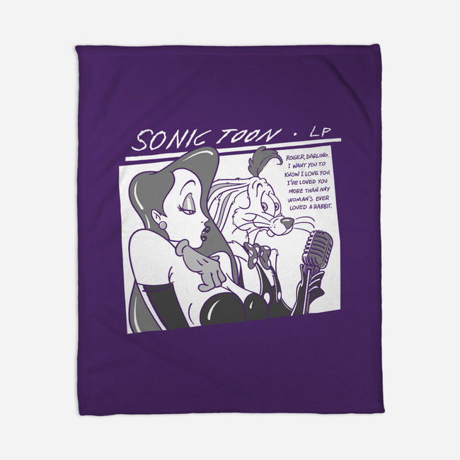 Sonic Toon-None-Fleece-Blanket-Getsousa!