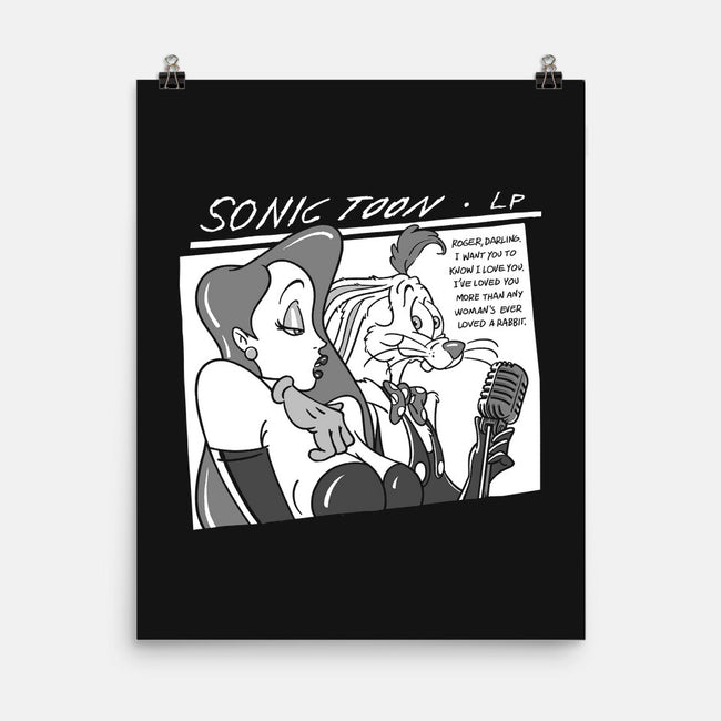 Sonic Toon-None-Matte-Poster-Getsousa!