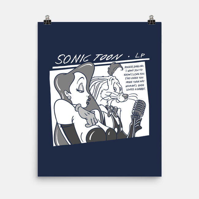 Sonic Toon-None-Matte-Poster-Getsousa!