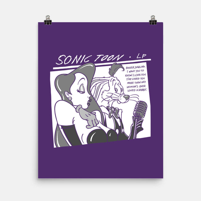 Sonic Toon-None-Matte-Poster-Getsousa!