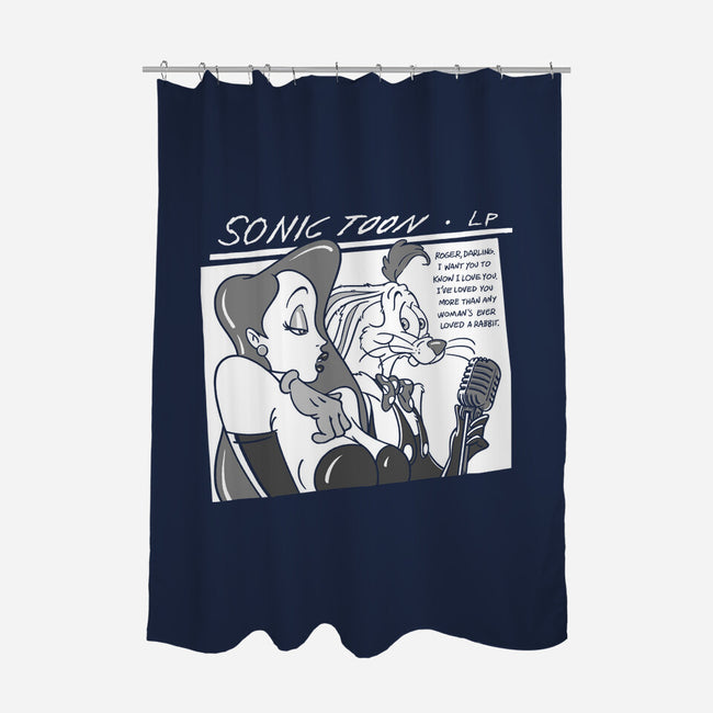 Sonic Toon-None-Polyester-Shower Curtain-Getsousa!