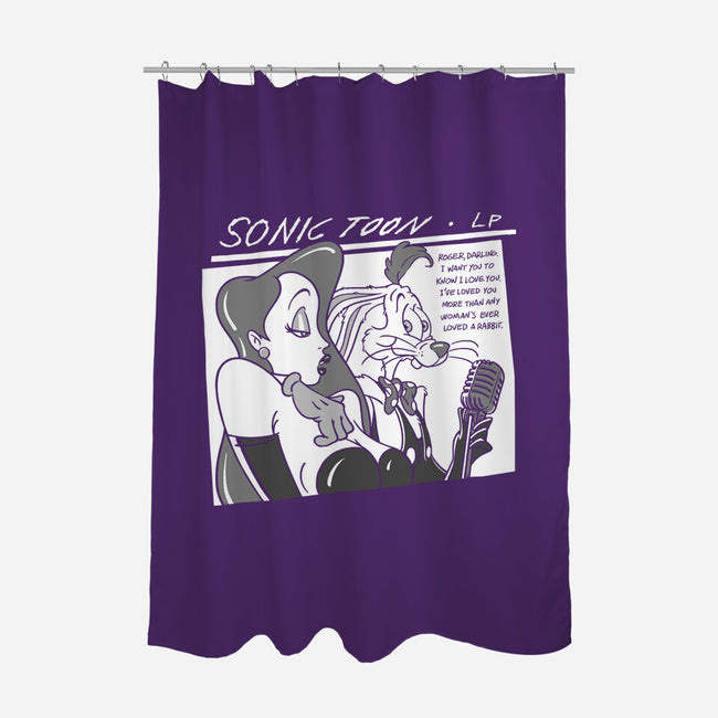 Sonic Toon-None-Polyester-Shower Curtain-Getsousa!