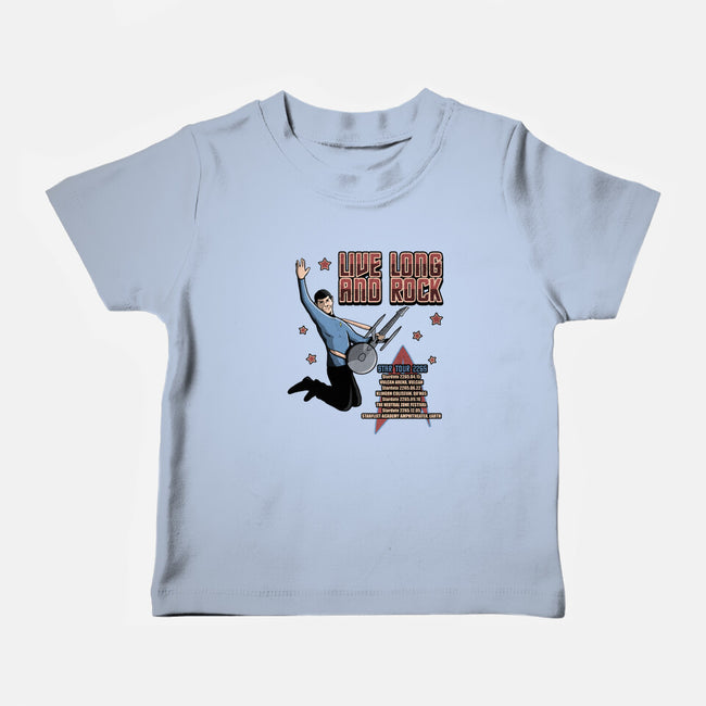 Live Long And Rock-Baby-Basic-Tee-NMdesign