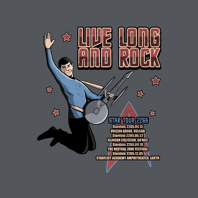 Live Long And Rock-Unisex-Kitchen-Apron-NMdesign
