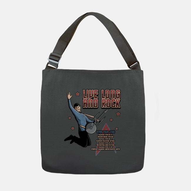 Live Long And Rock-None-Adjustable Tote-Bag-NMdesign