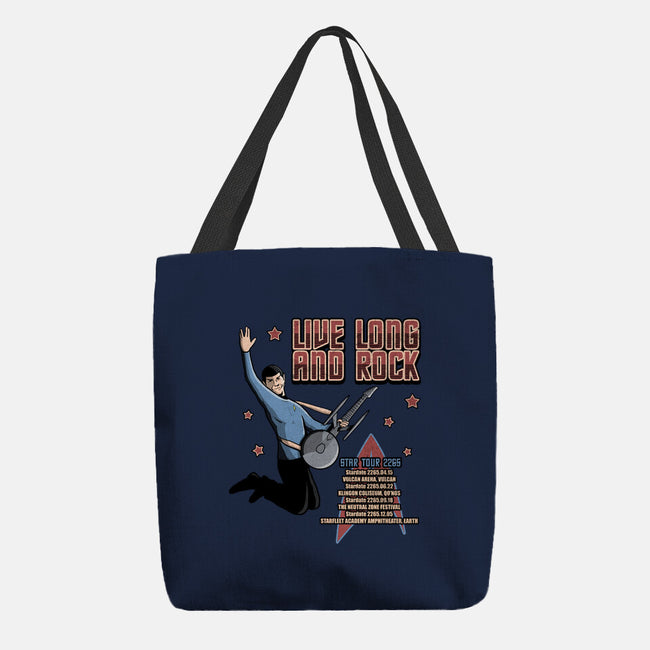 Live Long And Rock-None-Basic Tote-Bag-NMdesign