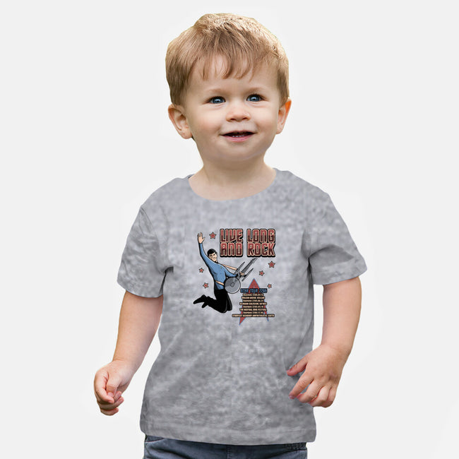 Live Long And Rock-Baby-Basic-Tee-NMdesign
