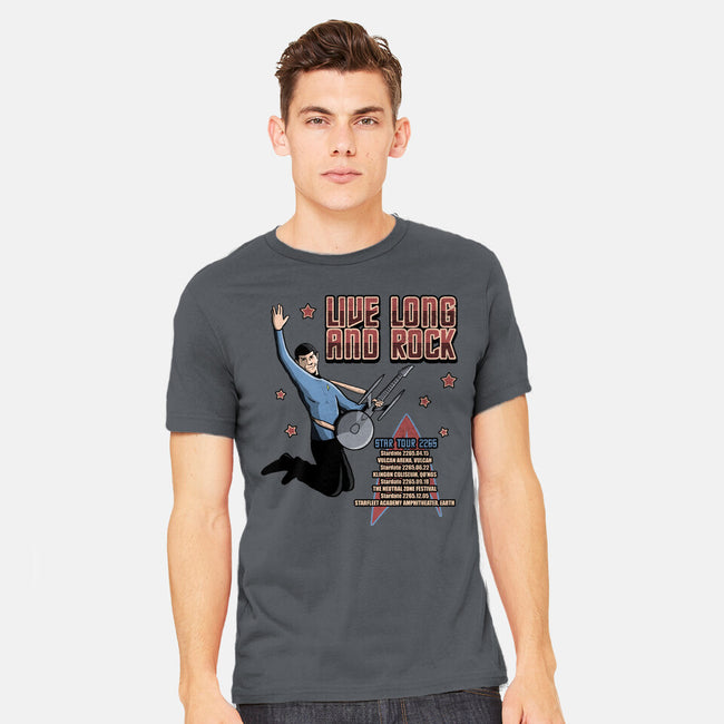 Live Long And Rock-Mens-Heavyweight-Tee-NMdesign