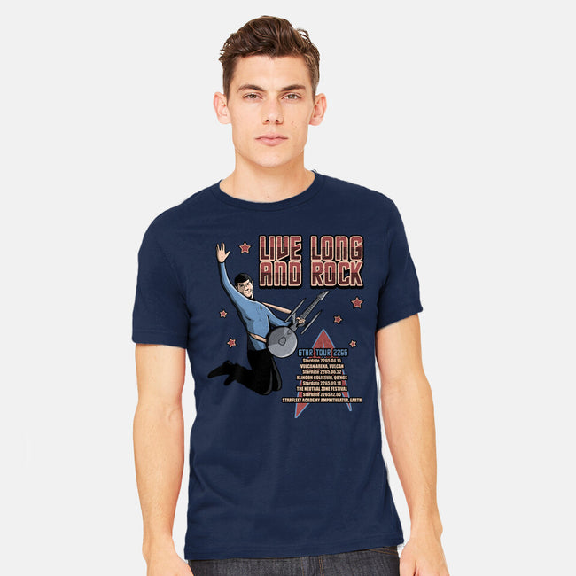 Live Long And Rock-Mens-Heavyweight-Tee-NMdesign