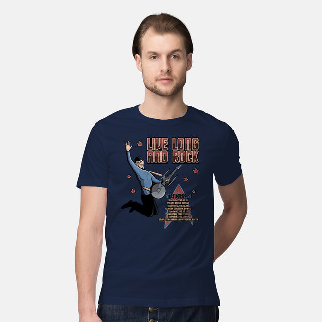 Live Long And Rock-Mens-Premium-Tee-NMdesign