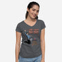 Live Long And Rock-Womens-V-Neck-Tee-NMdesign