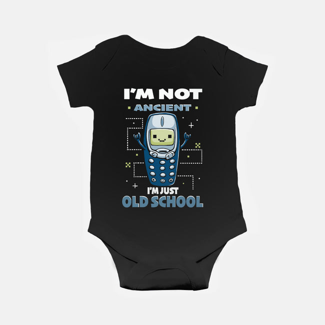 Old School-Baby-Basic-Onesie-Vallina84