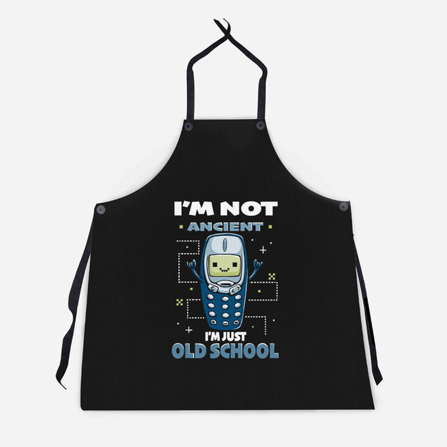 Old School-Unisex-Kitchen-Apron-Vallina84