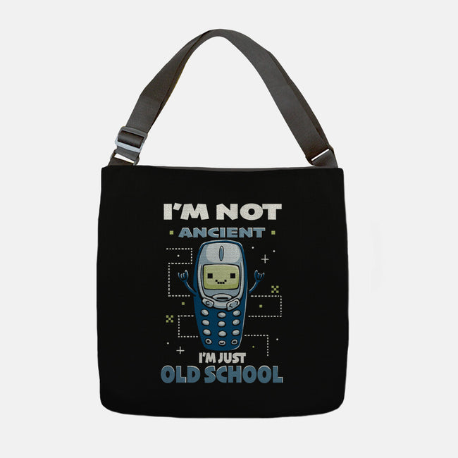 Old School-None-Adjustable Tote-Bag-Vallina84
