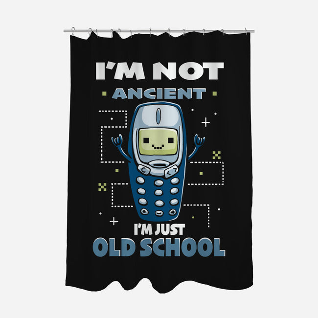 Old School-None-Polyester-Shower Curtain-Vallina84