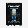 Old School-None-Polyester-Shower Curtain-Vallina84