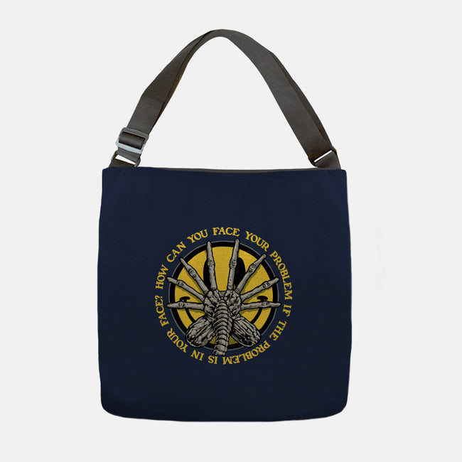 Face Problem-None-Adjustable Tote-Bag-momma_gorilla