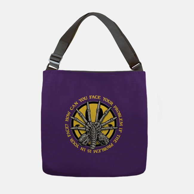 Face Problem-None-Adjustable Tote-Bag-momma_gorilla
