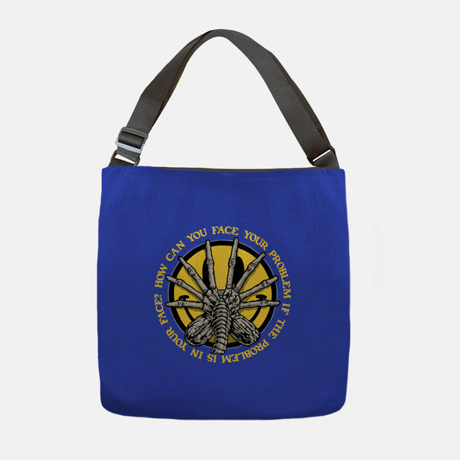 Face Problem-None-Adjustable Tote-Bag-momma_gorilla