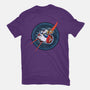 Worm In Space-Womens-Fitted-Tee-nickzzarto