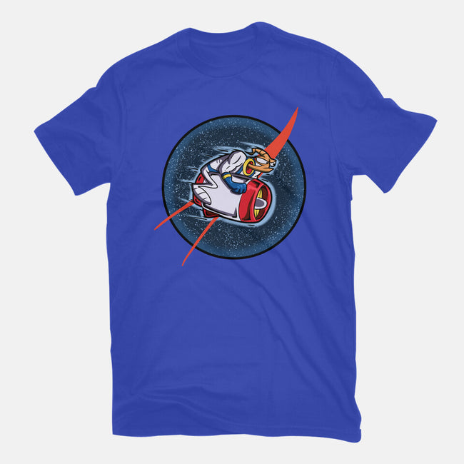 Worm In Space-Womens-Fitted-Tee-nickzzarto