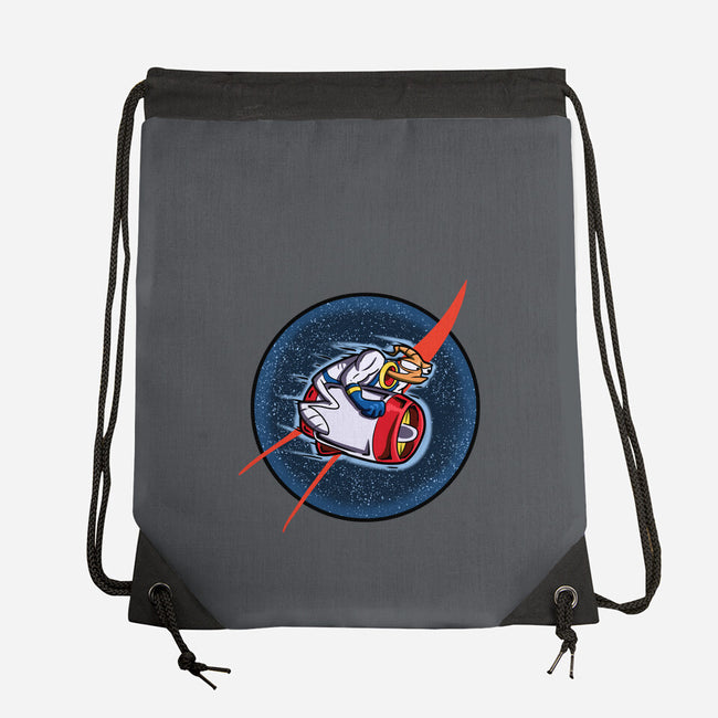 Worm In Space-None-Drawstring-Bag-nickzzarto