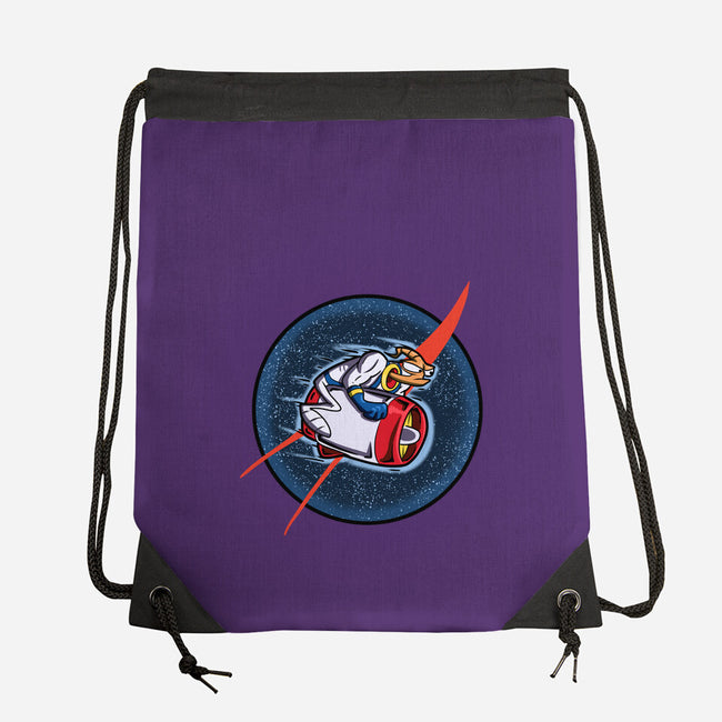 Worm In Space-None-Drawstring-Bag-nickzzarto