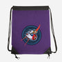 Worm In Space-None-Drawstring-Bag-nickzzarto