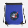 Worm In Space-None-Drawstring-Bag-nickzzarto