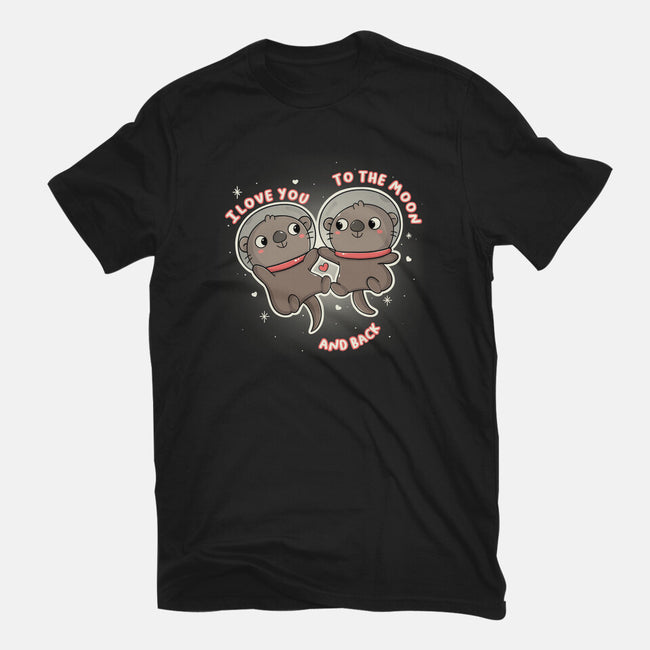 Space Love-Mens-Basic-Tee-Freecheese